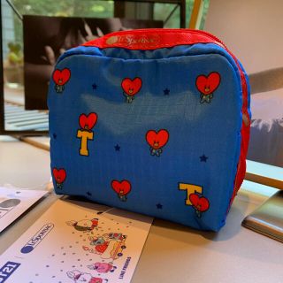 レスポートサック(LeSportsac)のラスト1つになりました【BT21 レスポートサック　ポーチ　TATA】(アイドルグッズ)