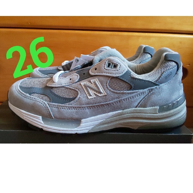 ニューバランス m992 gr グレー new balance m992m992gr