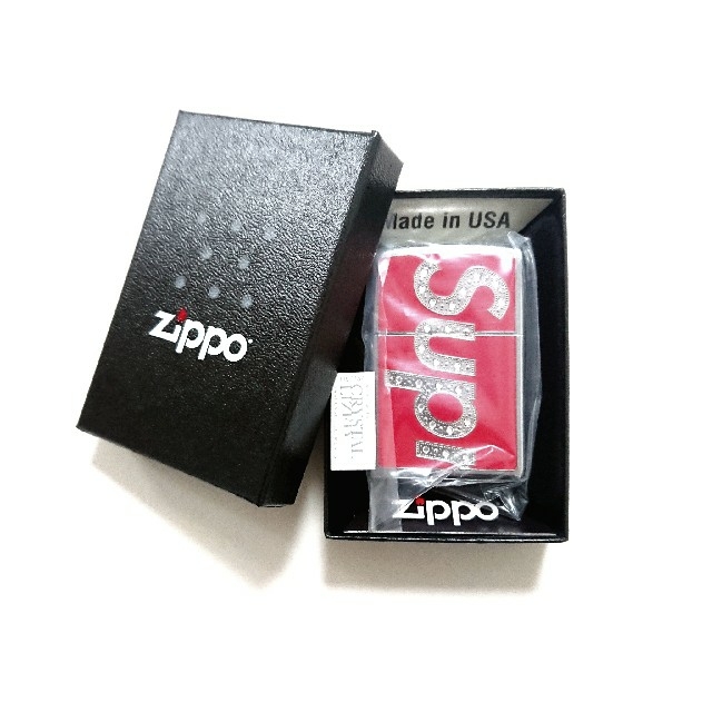Supreme(シュプリーム)のSupreme Swarovski Zippo メンズのファッション小物(タバコグッズ)の商品写真