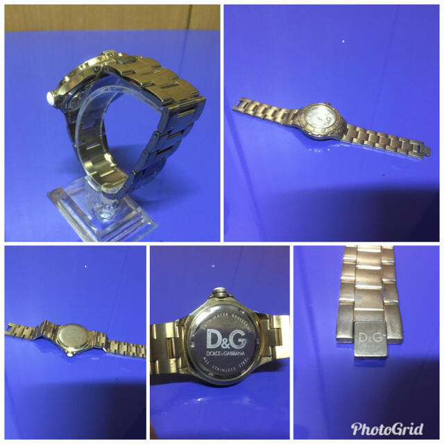 D&G(ディーアンドジー)の★腕時計強化販売中★ドルガバ ゴールド アンカー 腕時計  メンズの時計(腕時計(アナログ))の商品写真