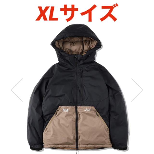 NANGA(ナンガ)のNANGA × WDS AURORA DOWN JACKET﻿ / BLACK メンズのジャケット/アウター(ダウンジャケット)の商品写真