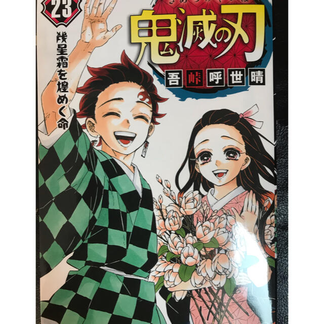 集英社(シュウエイシャ)の鬼滅の刃 23巻 エンタメ/ホビーの漫画(少年漫画)の商品写真