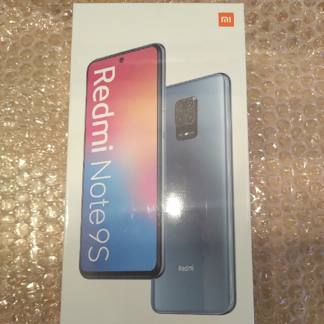 スマートフォン本体【新品未開封】Xiaomi Redmi Note 9S 64GB  ホワイト