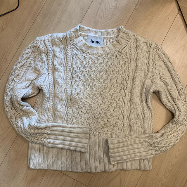 新製品情報も満載 Acne アクネ LIA CABLE SWEATER ケーブルセーター