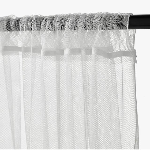 IKEA(イケア)のIKEAレースカーテン新品 インテリア/住まい/日用品のカーテン/ブラインド(レースカーテン)の商品写真