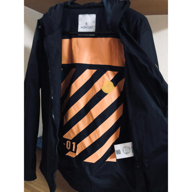 超激レア MONCLER Off-White コラボ  パーカー 希少XLサイズ