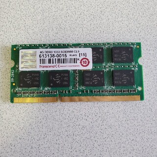 ddr3 ノートpc用　メモリ　4gb(PCパーツ)