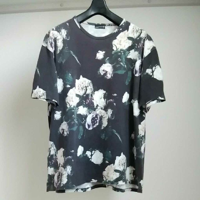 LAD MUSICIAN(ラッドミュージシャン)のLAD MUSICIAN  INKJET FLOWER BIG TEE  花柄 メンズのトップス(Tシャツ/カットソー(半袖/袖なし))の商品写真