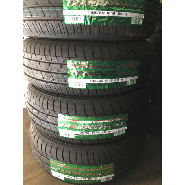 195/60R16 21年製　新品　アルミ付き4本セット可能　セレナ