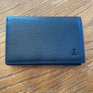 ランバン(LANVIN)のLANVIN collection 名刺入れ　BLACK(名刺入れ/定期入れ)