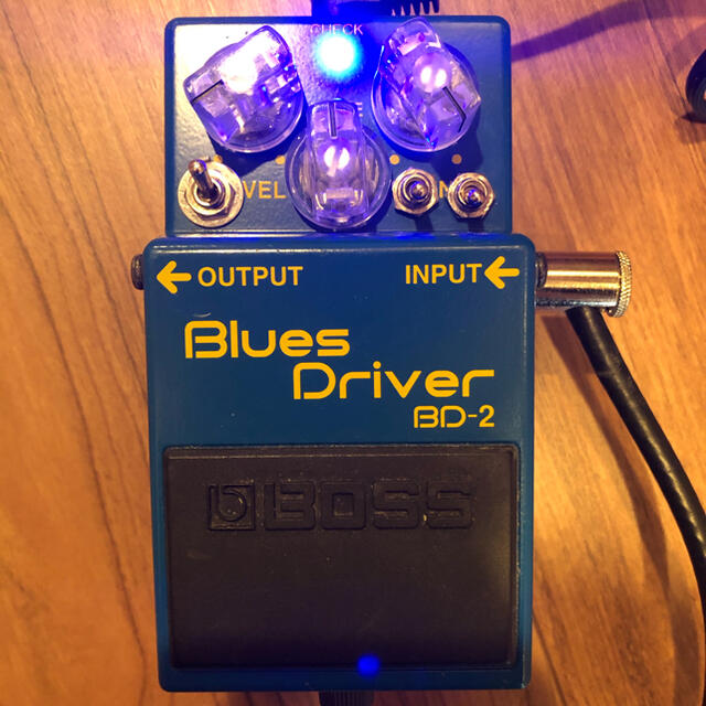 特別送料無料!】【特別送料無料!】□ BOSS BD-2 MOD 17V昇圧仕様