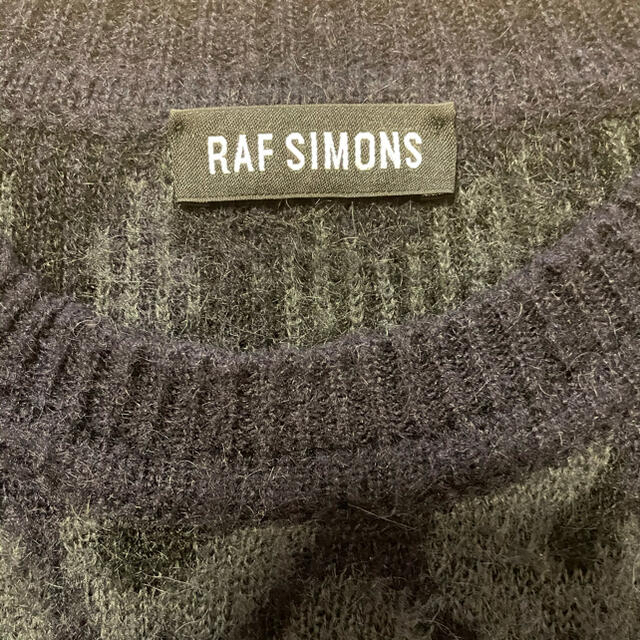 RAF SIMONS(ラフシモンズ)のRAFSIMONS ラフシモンズ　レオパード　ニット メンズのトップス(ニット/セーター)の商品写真