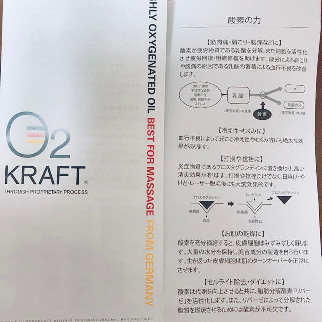 【正規品・未開封】業務用 O2 KRAFT A (オーツークラフトA)