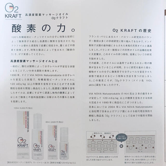 【正規品・未開封】業務用 O2 KRAFT A (オーツークラフトA)