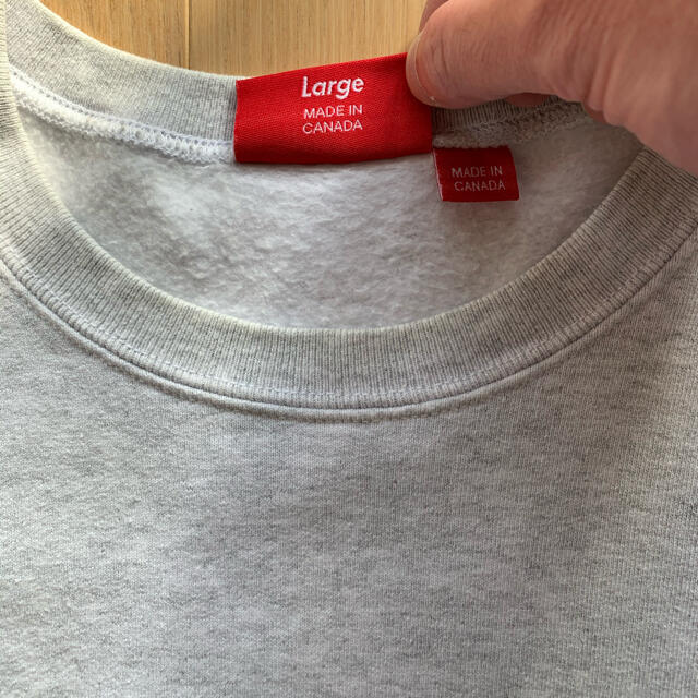 Supreme Warm Up Crewneck サイズＬ