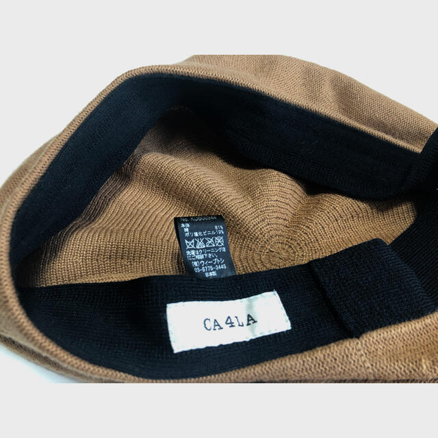 CA4LA(カシラ)のCA4LA ベレー帽 レディースの帽子(ハンチング/ベレー帽)の商品写真