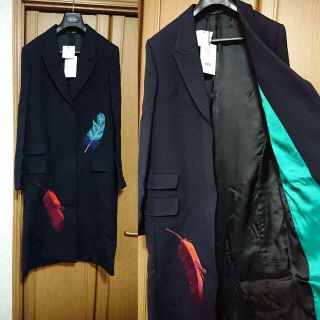 【美品】Paul Smith ポールスミス 17AW フェザー ジャケット パリ