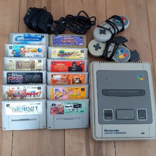 スーパーファミコン(スーパーファミコン)のスーパーファミコン 本体 ソフト セット(家庭用ゲーム機本体)