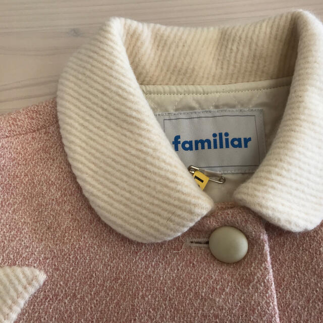 familiar(ファミリア)のファミリア  ポンチョコート キッズ/ベビー/マタニティのキッズ服女の子用(90cm~)(コート)の商品写真