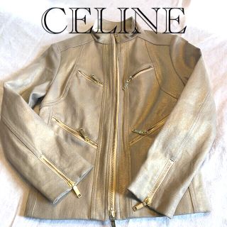 セリーヌ(celine)のPARICO様専用　セリーヌ　ライダーズジャケット(ライダースジャケット)