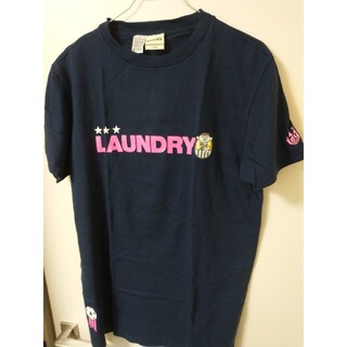 ランドリー(LAUNDRY)の未使用品 LAUNDRY × ATHLETAコラボTシャツ ネイビー Lサイズ(Tシャツ/カットソー(半袖/袖なし))