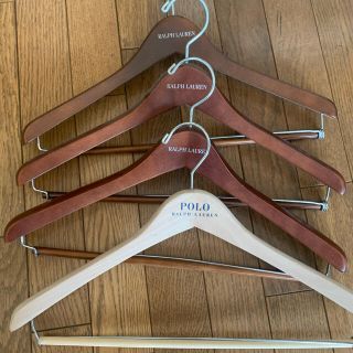 ラルフローレン ウッドハンガー 10本セット-