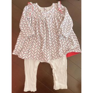 プチバトー(PETIT BATEAU)のプチバトー♡カバーオール(カバーオール)