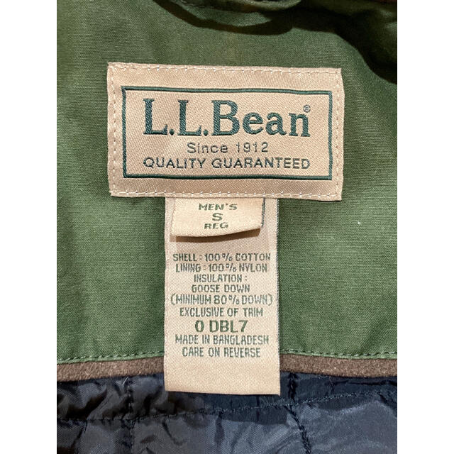 90s  L.L.Bean エルエルビーン オイルド ワックス ダウンベスト