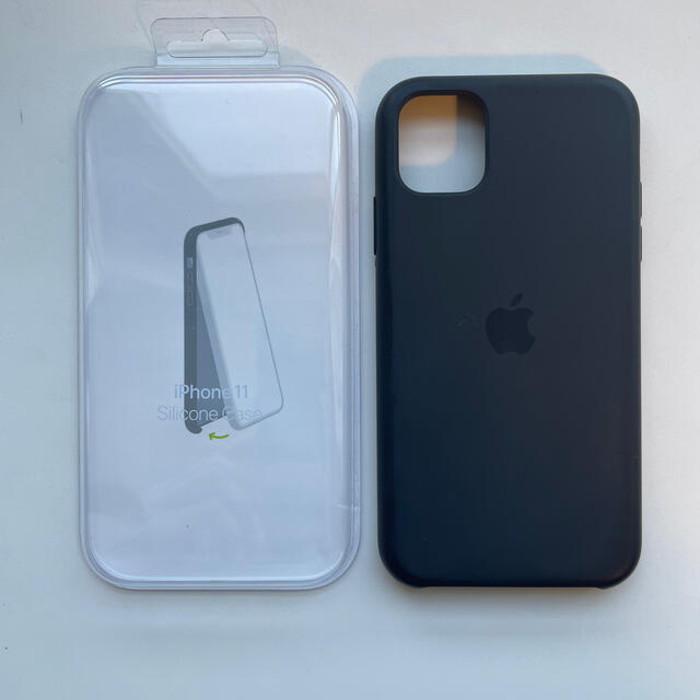 Apple(アップル)のiPhone11 純正 Silicone Case Black スマホ/家電/カメラのスマホアクセサリー(iPhoneケース)の商品写真