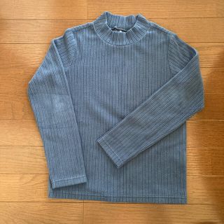 ユニクロ(UNIQLO)のユニクロ ストレッチフリースリブハイネックT 140(Tシャツ/カットソー)