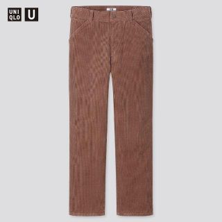 ユニクロ(UNIQLO)のユニクロ　U　コーデュロイレギュラーフィットパンツ　size73(ワークパンツ/カーゴパンツ)