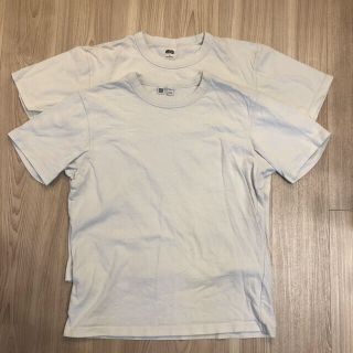 ユニクロ(UNIQLO)のUNIQLOユニクロ　白TシャツLサイズ2枚セット(Tシャツ/カットソー(半袖/袖なし))