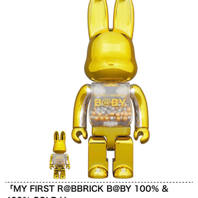 R@BBRICK B@BY 100％ & 400％ GOLD Ver.