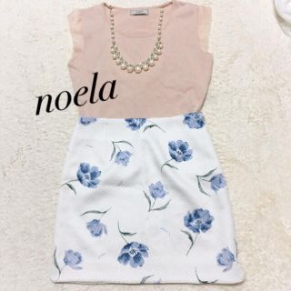 ノエラ(Noela)のnoela♡ビジュー付きトップス♡(カットソー(半袖/袖なし))