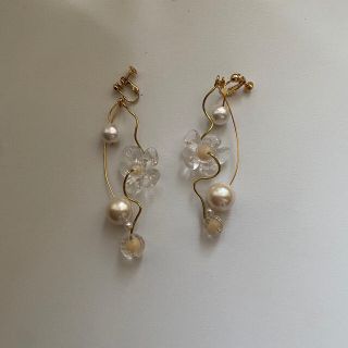 カスタネ(Kastane)のnuance perl earring.pierce(ピアス)