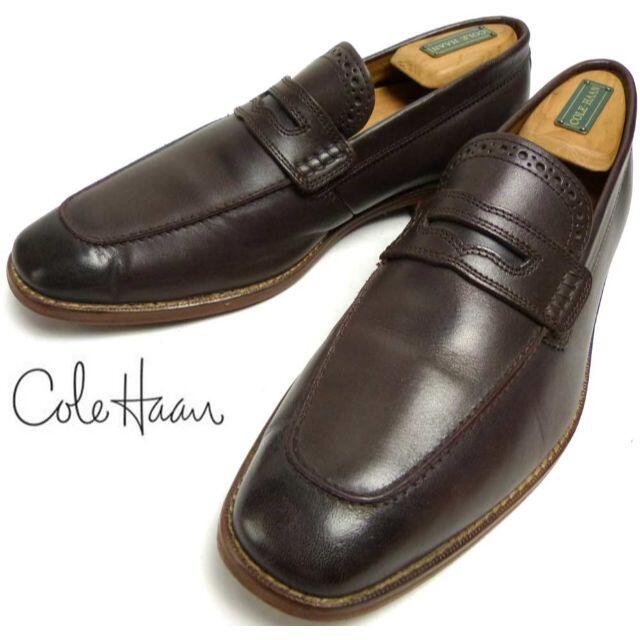 コールハーン ColeHaan GRAND OS コインローファー 26.5cmスリッポン/モカシン