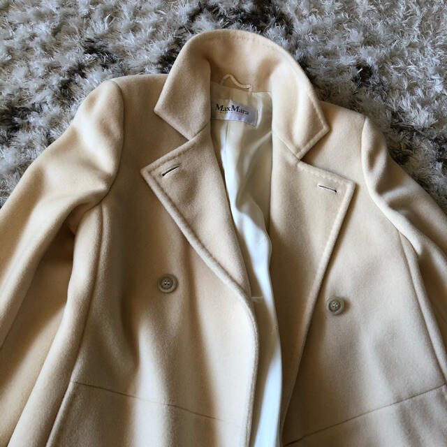 Max Mara　カシミヤ混コート　ベージュ