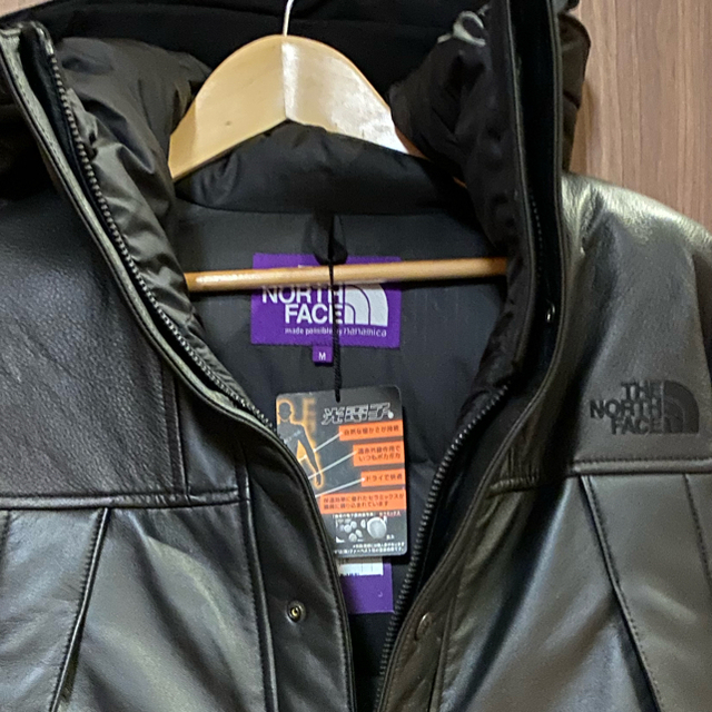 THE NORTH FACE(ザノースフェイス)の（新品未使用品）ノースフェイス レザー マウンテン ダウンジャケット メンズのジャケット/アウター(ダウンジャケット)の商品写真