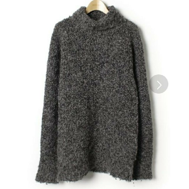 美品 ジョンローレンスサリバン ハイネック シャギーニット 19AW
