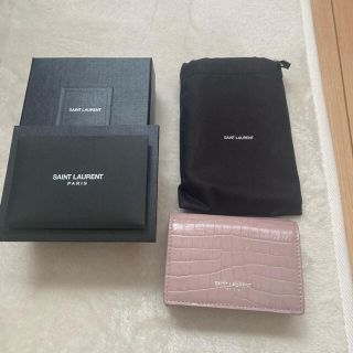 サンローラン(Saint Laurent)の【新品】　サンローラン   三つ折り財布(財布)