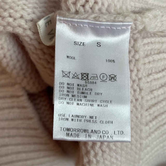 美品 ギャルリーヴィー ファインウール タートルネック ニット 美品 ギャルリーヴィー ファインウール タートルネック ニット