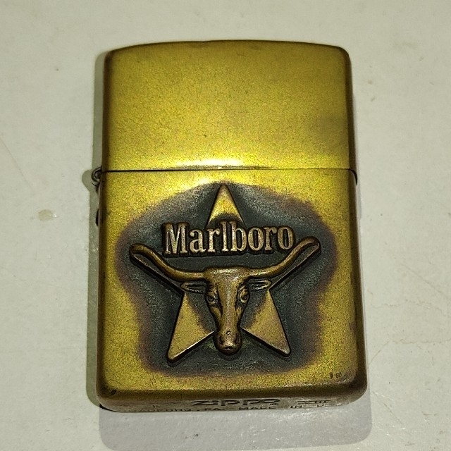 特売 ZIPPO ジッポー Marlboro ロングホーン スター 水牛柄 tdh