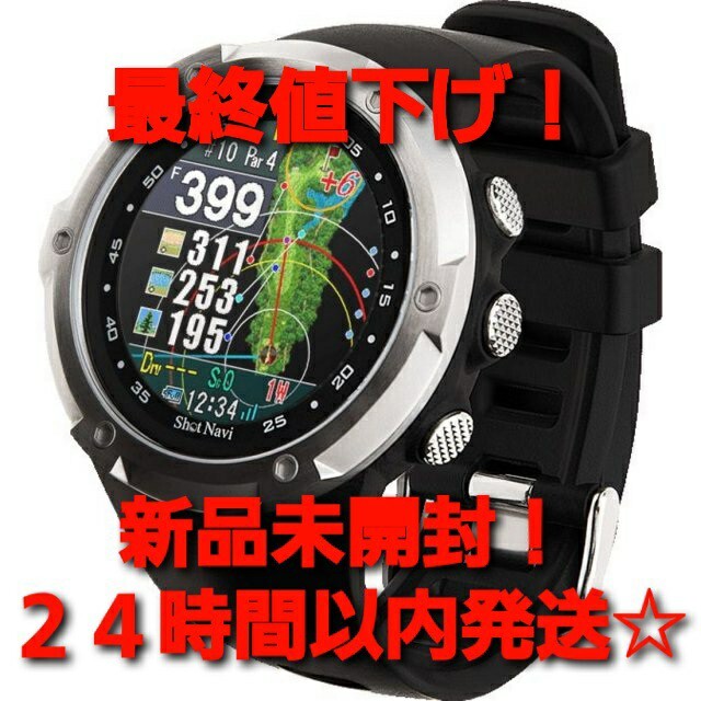 新品・未開封】ショットナビ エボルブ W1 Evolve BK SN-EV-B-