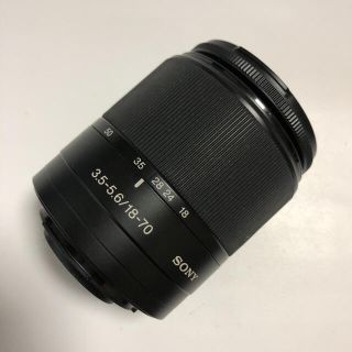 ソニー(SONY)のSONY LENS DT 3.5-5.6/18-70mm 美品(レンズ(ズーム))