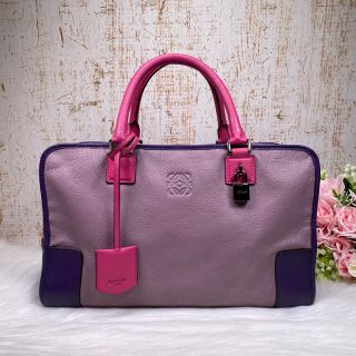 ロエベ(LOEWE)の✨美品✨LOEWE ロエベ アマソナ 36 トリコロール(ハンドバッグ)