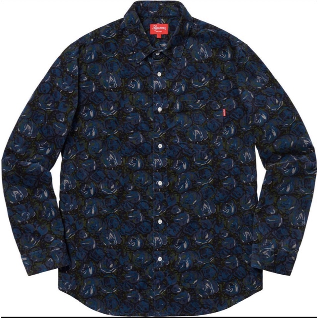 トップス激レア！　Supreme Roses Corduroy Shirt