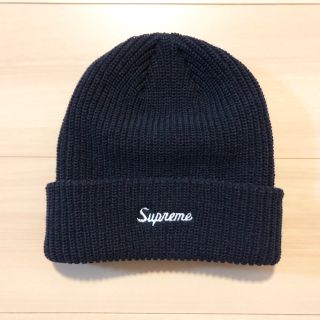 シュプリーム(Supreme)のシュプリーム　Loose Gauge Beanie Navy(ニット帽/ビーニー)