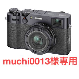 フジフイルム(富士フイルム)の【新品未開封】フジフイルム　FUJIFILM X100V ブラック(ミラーレス一眼)