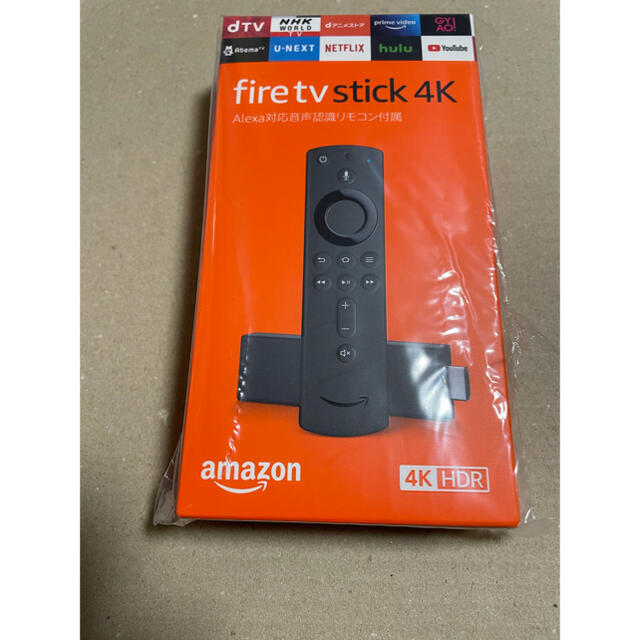 【新品】 ファイヤースティック Fire TV Stick 4k Alexa対応 スマホ/家電/カメラのテレビ/映像機器(その他)の商品写真