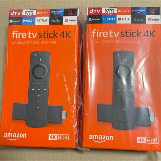 新品未使用品  amazon fire tv stick 4K 2個セット(その他)